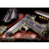 WILSON COMBAT CA CQB Compact 45 ACP 4in 7rd/8rd Mags Black/Green Pistol (WCQBC-T-ACA)