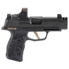 SIG SAUER P365-XL ROSE ROMEO-RS COMP 9mm 3.1in 2x 12rd Mags Manual Safety Striker-Fired Pistol (365XL-9-ROSE-MS-RS)