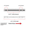 EVOLUTION GUN WORKS Remington 700 Short Action Silver 20 MOA Picatinny Rail Scope Base (40012)