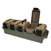 MTM 5-Can Dark Earth/Army Green Mini Ammo Crate (AC5C)
