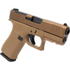 GLOCK 43x MOS 9mm 3.41in 10rd Coyote Semi-Auto pistol (PX435Z201FRMOSK)