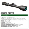 KONUS KonusPro EVO 3-12x50mm Illuminated 30/30 Reticle Riflescope (7190)