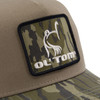 DRAKE LOST Hat X Ol Tom Easy 5-Panel Mossy Oak Bottomland OSFM Hybrid Square Cap (OT6201-006)