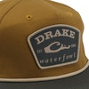 DRAKE X Lost Drake Patch Stuttgart Brown Goat Rope Cap (DH4202-SBN)