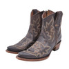 Open-box: CORRAL Ld Black/Brown Embroidery & Zipper Ankle Boot, Size: 9.5, Width: M (L5917-M-9.5) - Great condition, limited use