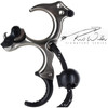 T.R.U. BALL ARCHERY Honey Badger Claw Flex Quick Silver Brass Large Release Aid (THBF-QS-L)