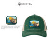 BERETTA Washington USA 250 Year Dk Green/Khaki Hat (BWA89T16750716)
