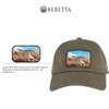 BERETTA Nebraska USA 250 Year Rifle Green Hat (BNE67T1562071J)