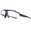 GATORZ EYEWEAR BlastShield B2 Sig Sauer Black with Black And Yellow Logo/Clear Sunglasses (GZ-56-529)