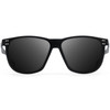 GATORZ EYEWEAR Wraith Black With Engraved Logo/Smoke Optimized Polarized Sunglasses (GZ-57-533)