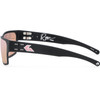 GATORZ EYEWEAR Delta Sig Sauer Dark Charcoal Cerakote/Polarized Champagne Rose Mirror Sunglasses (GZ-50-193)