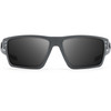 GATORZ EYEWEAR Sentix Sig Sauer Dark Concrete with Gunmetal Logo/Ballistic Smoke Polarized Sunglasses (GZ-58-194)