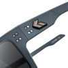 GATORZ EYEWEAR Sentix Sig Sauer Dark Concrete with Gunmetal Logo/Ballistic Smoke Polarized Sunglasses (GZ-58-194)