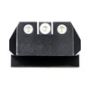 NIGHT FISION .180in Blade White Front Ring/White Rear Rings Night Sight Set for 1911 (1911-325-003-WGWG)
