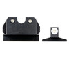 NIGHT FISION .180in Blade White Front Ring/U Notch Black Rear Rings Night Sight Set for 1911 (1911-325-007-WGZG)