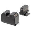 NIGHT FISION Optics Ready Stealth Black Ring/Blank Night Sight Set For S&W M&P With RMR/507c/SRO (SAW-205-311-402-ZGZX)