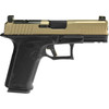 LONE WOLF DISTRIBUTORS Dusk19 9mm 4.02in 15rd Black/FDE Striker Fired Pistol (LWD-DUSK19-FDE-BLK)
