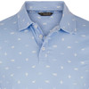 DRAKE Men's Performance Print Open Air Polo (DS4092-OPA)