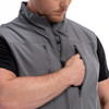 BERETTA Men's Sonoran Steel Grey Softshell Vest (GT602T2588090R)