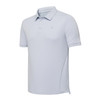 BERETTA Men's Champion's Edge Ice Grey Polo (MT461T258409SU)