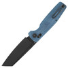 BESTECH KNIVES Slasher 3.5in Axis Lock Blue Micarta Handle Folding Knife (BTKG56C2)