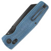 BESTECH KNIVES Slasher 3.5in Axis Lock Blue Micarta Handle Folding Knife (BTKG56C2)