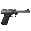 BROWNING Buck Mark Plus Camper Stainless UFX Suppressor Ready .22LR 5.9in 10rd Semi-Auto Pistol (051618490)