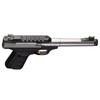 BROWNING Buck Mark Plus Camper Stainless UFX Suppressor Ready .22LR 5.9in 10rd Semi-Auto Pistol (051618490)