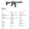 SPRINGFIELD ARMORY Saint Victor .300 AAC Blackout 9.6in 30rd Black Semi-Auto Pistol w/ SB Tactical SBA3 Brace (STV995300B-V2-SBA3)