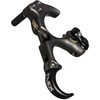 T.R.U. BALL ARCHERY Honey Badger Claw Flex 3 Finger Aluminum/Brass Black Tungsten Brass Small Release (THBF-BT-S)