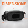 GRITR Dopp Pouch - Tactical Travel Organizer; Small