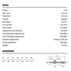 ATHLON OPTICS Talos BTR Gen2 1-4x24 ATMR6 SFP IR-MOA Reticle Riflescope (215024)
