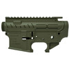 FAXON X-Tra Lite AR-15 Upper & Lower Stripped OD Green Cerakote Receiver Set (FF-15-ReceiverSet-02-ODG)