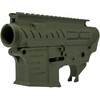 FAXON X-Tra Lite AR-15 Upper & Lower Stripped OD Green Cerakote Receiver Set (FF-15-ReceiverSet-02-ODG)