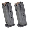 RUGER .380 ACP 15rd Black Alloy Steel 2-Pack Magazine (90731)