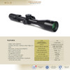 KONUS Wild 6-24x50mm 30mm Tube Illuminated Half Mil-Dot Reticle Riflescope (7356)