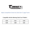 TIMNEY TRIGGERS Alpha Competition Pivot Safety Black Trigger for Glock Gen 5 Large Frame (Alpha-Glock-Pivot-5-Large-Black)