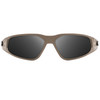 GATORZ EYEWEAR Revenant Tan Frame w/ Black Logo and MilSpec Ballistic Smoke Anti-Fog Lens Sunglasses (GZ-21-302)