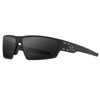 GATORZ EYEWEAR Warhawk Black Frame w/ Silver Logo and Smoke Lens Sunglasses (GZ-15-031)