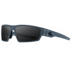 GATORZ EYEWEAR Warhawk Slate Frame w/ Black Logo and MilSpec Ballistic Smoke Anti-Fog Lens Sunglasses (GZ-15-099)