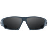 GATORZ EYEWEAR Warhawk Slate Frame w/ Black Logo and MilSpec Ballistic Smoke Anti-Fog Lens Sunglasses (GZ-15-099)