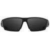 GATORZ EYEWEAR Warhawk Black Frame w/ Black Logo and MilSpec Ballistic Smoke Anti-Fog Lens Sunglasses (GZ-15-002)