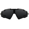 GATORZ EYEWEAR Blastshield B2 Desert Frame w/ Black Logo and MilSpec Ballistic Polarized Smoke Anti-Fog Lens Sunglasses (GZ-16-346)