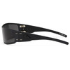 GATORZ EYEWEAR Magnum Black/Black Logo/Smoke Polarized Sunglasses (GZ-01-011)