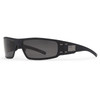 GATORZ EYEWEAR Magnum Black/Silver American Flag/Smoke Polarized Sunglasses (GZ-01-041)