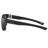 GATORZ EYEWEAR Rig Black Frame w/ Black Logo and Smoke Lens Sunglasses (GZ-14-001)
