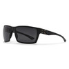 GATORZ EYEWEAR Marauder Black/Black Logo /MilSpec Ballistic Smoke w/ Anti-Fog ANSI Z87.1 Sunglasses (GZ-12-401)