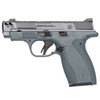 SMITH & WESSON PC Bodyguard 2.0 .380 Auto 13.1in 10rd/12rd Mags Blue Titanium No Thumb Safety Carry Comp Pistol (14847)