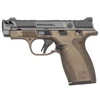 SMITH & WESSON PC Bodyguard 2.0 .380 Auto 13.1in 10rd/12rd Mags Midnight Bronze Thumb Safety Carry Comp Pistol (14846)