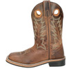 Open-box: SMOKY MOUNTAIN BOOTS Kids Jesse Western Boots, Color: Brown Waxed Distress, Size: 6, Width: R (3668Y-6R) - Damaged package